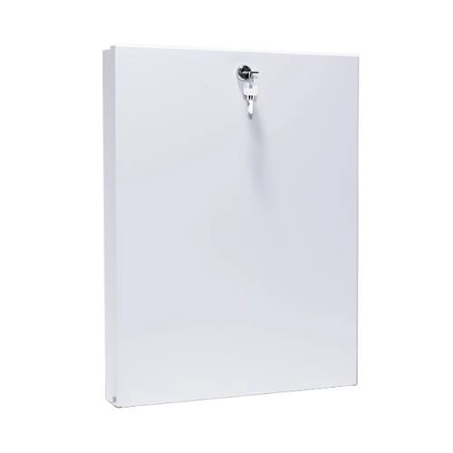 OR-Skåp A3SV Alarmtech OR-SKAP A3SV Armoire étroite pour salle d`opération avec serrure coupe-feu pour documents de format A3, porte verticale, blanc